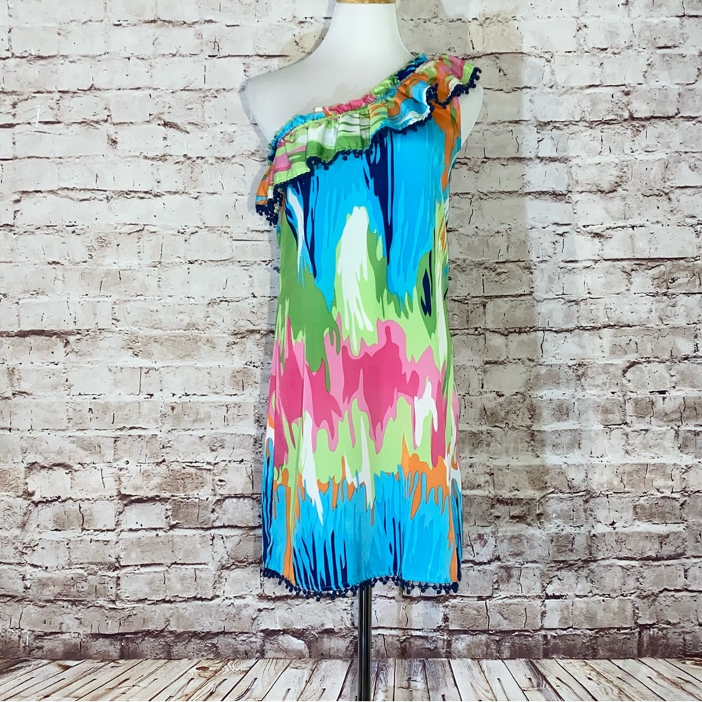 Mud Pie Multicolor Abstract Dress